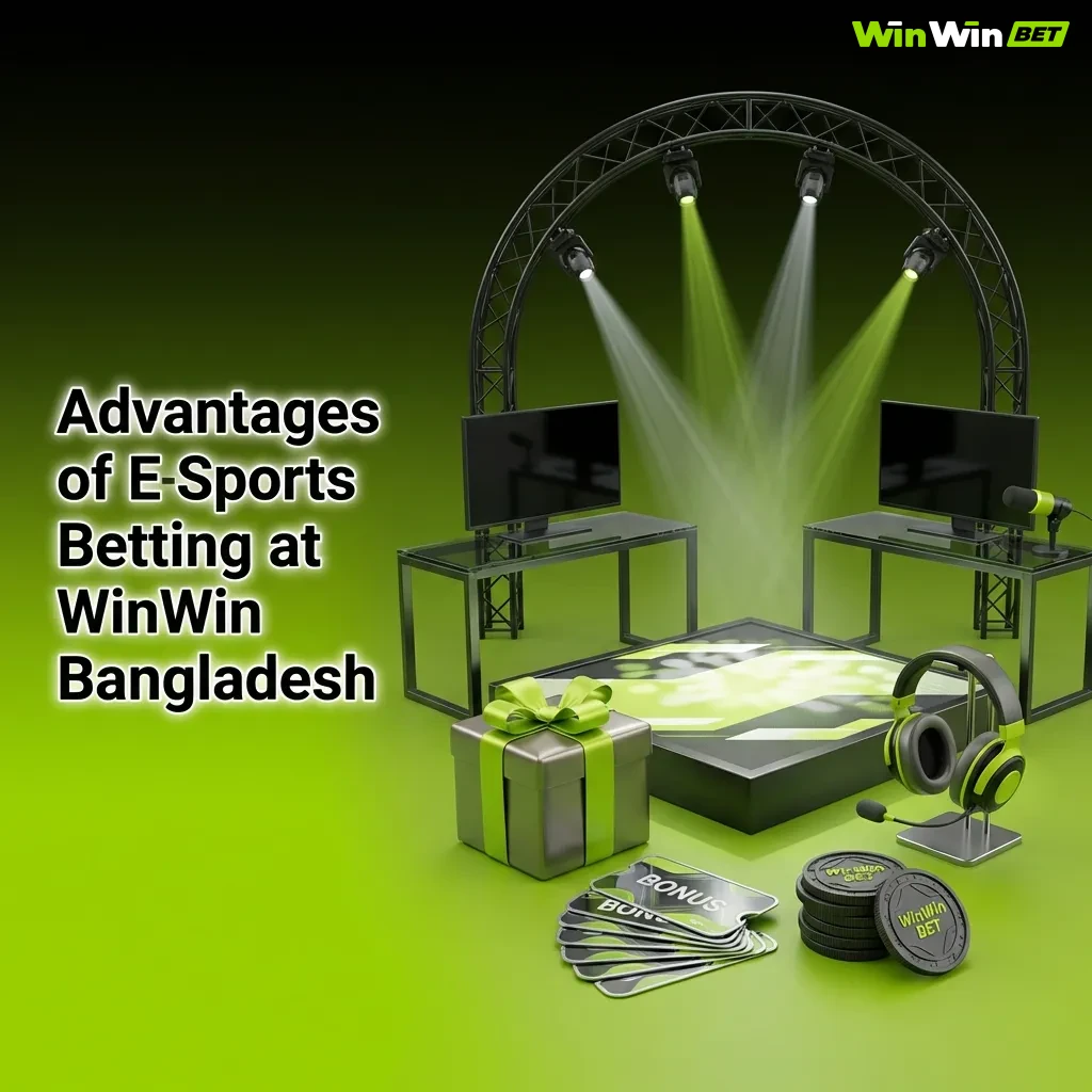WinWin Bangladesh e-sports betting platform showing local payment options, competitive odds, and mobile app features