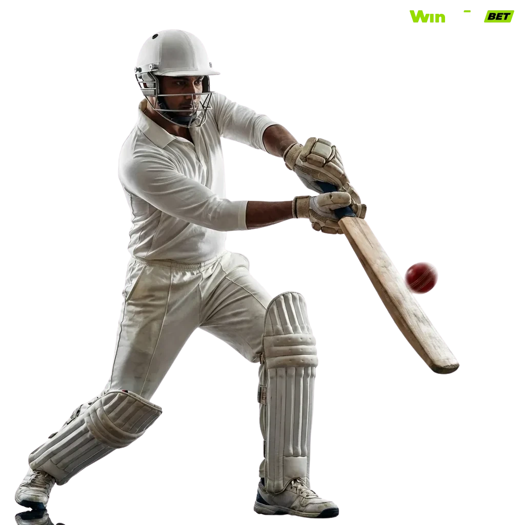 Cricket betting interface on WinWin platform showing live odds for international matches and tournaments
