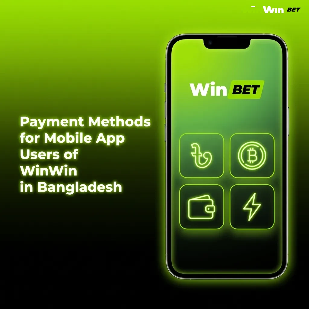 WinWin Bangladesh payment methods: bKash, Nagad, Rocket, bank transfer, crypto, and cards with minimum 500 BDT deposit.