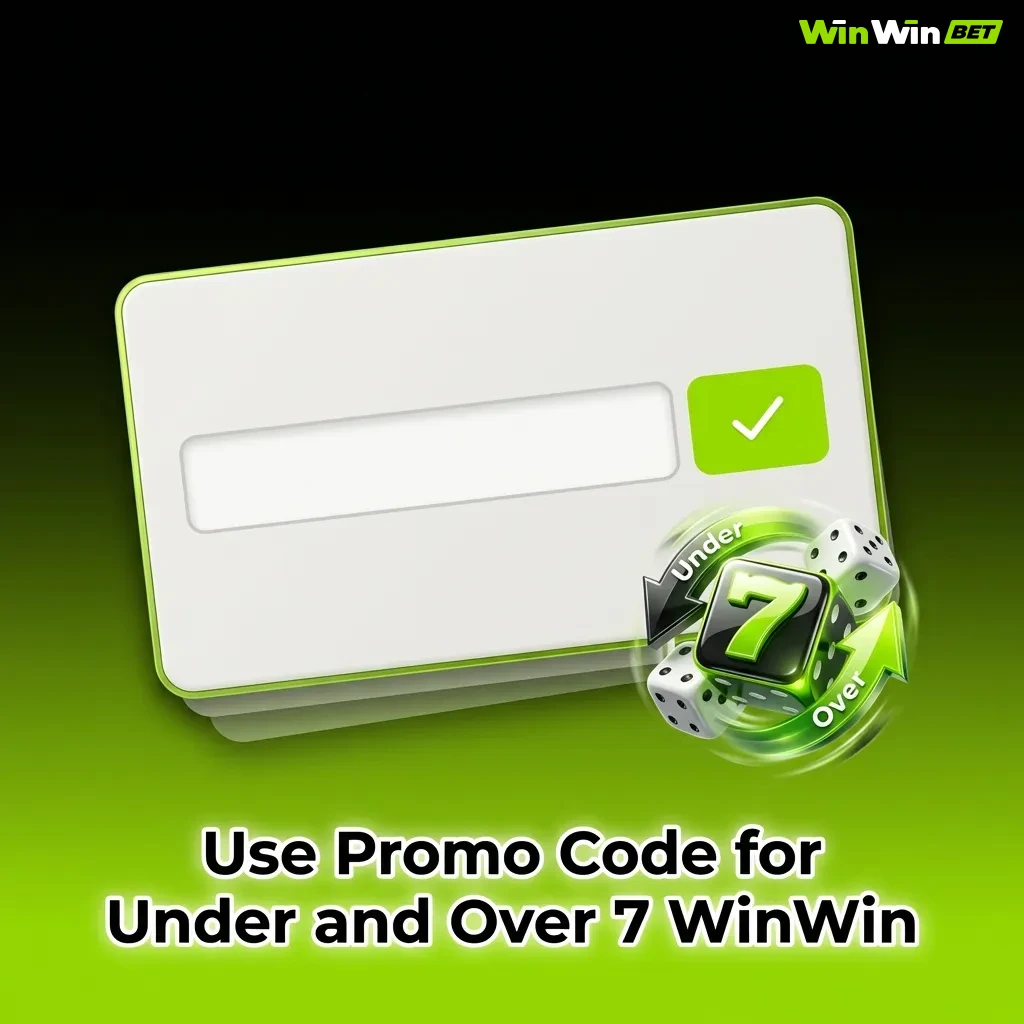 Players using promo code DICE200 to unlock 200% welcome bonus for Under and Over 7 game