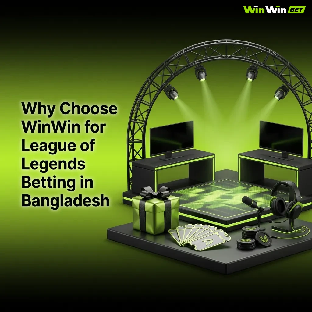WinWin betting platform features for League of Legends esports in Bangladesh with bonuses and payment options