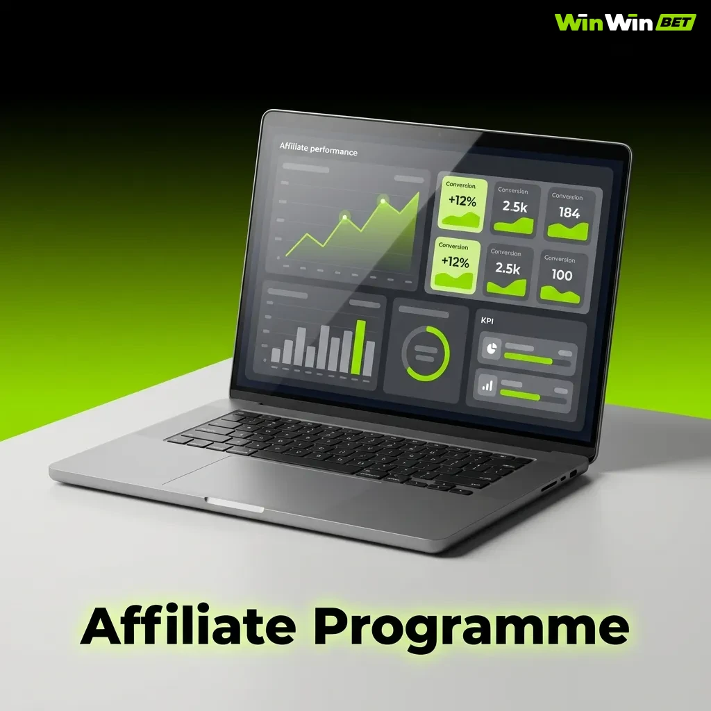 Partners earning commission from player referrals through competitive revenue share and marketing support