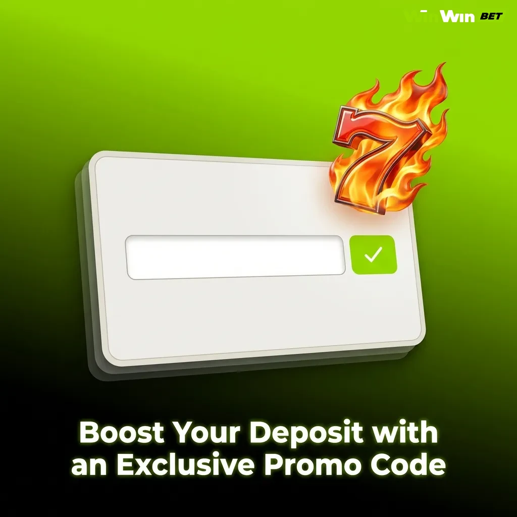Player entering promo code WINBD200 on WinWin casino website to unlock welcome bonus and boost deposit value