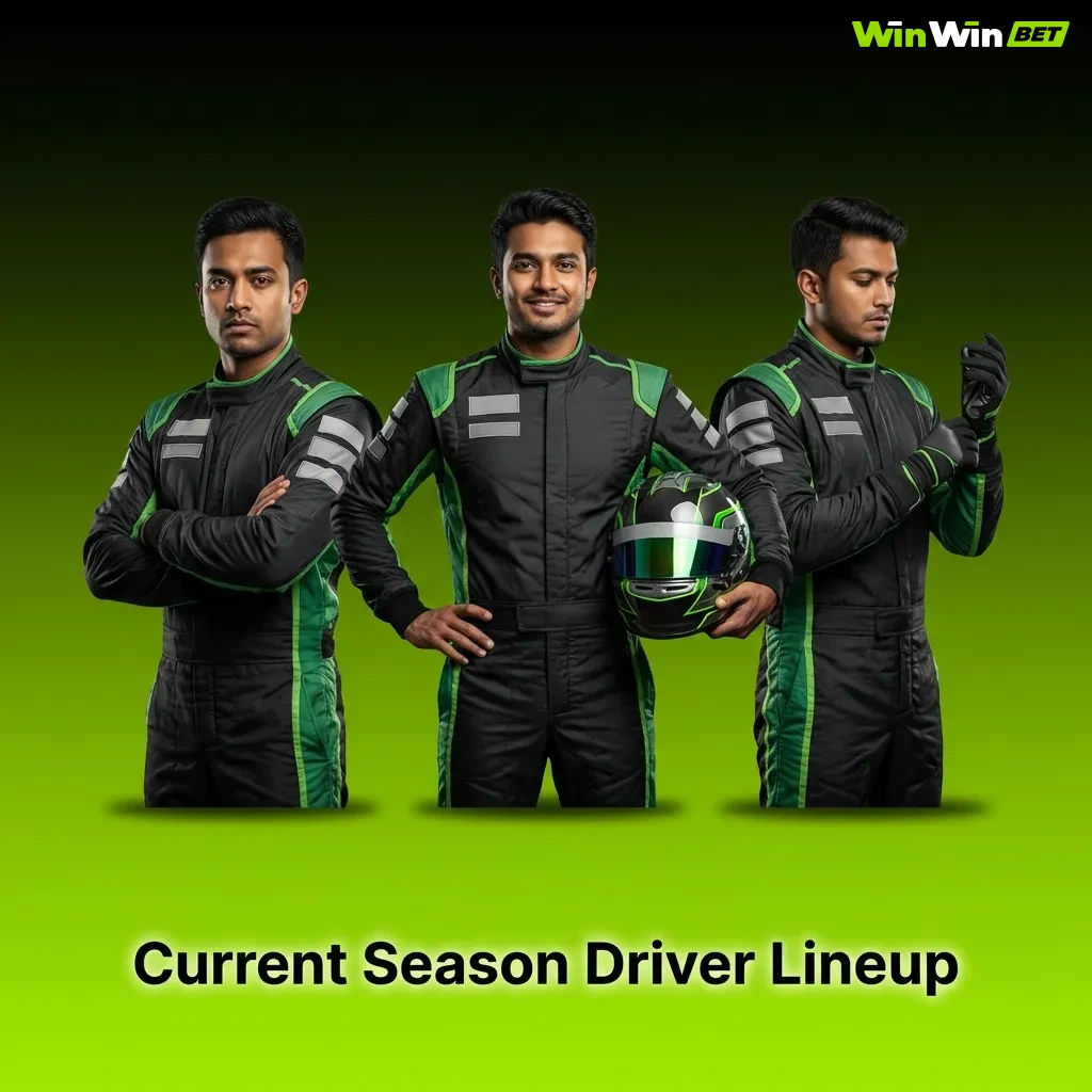 Table showing 2024 F1 driver lineup across 10 teams with championship betting odds for all 20 drivers