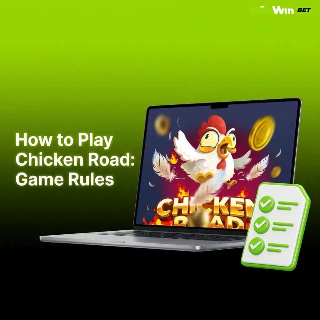 Chicken crossing road with rising multiplier display in crash-style betting game interface