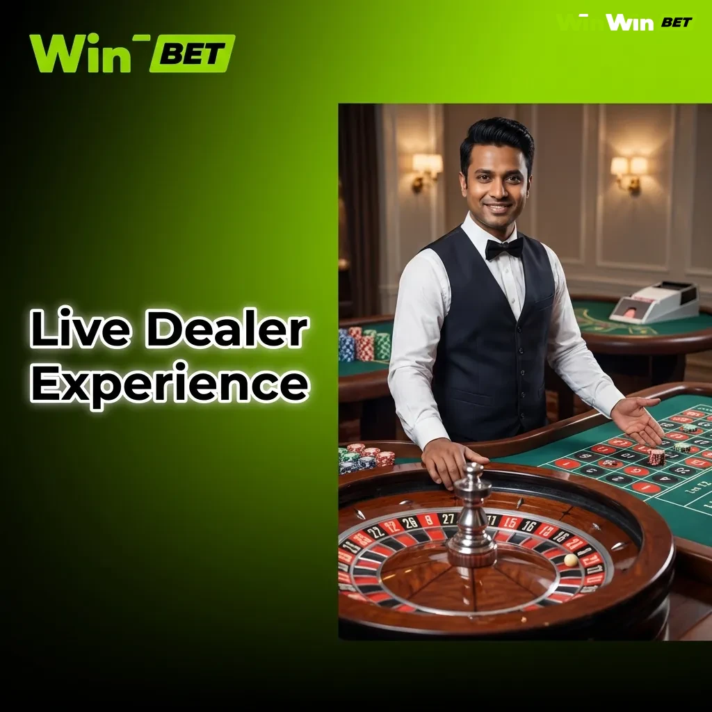 Professional dealer streaming live casino games including roulette, blackjack, baccarat, and game shows in HD quality