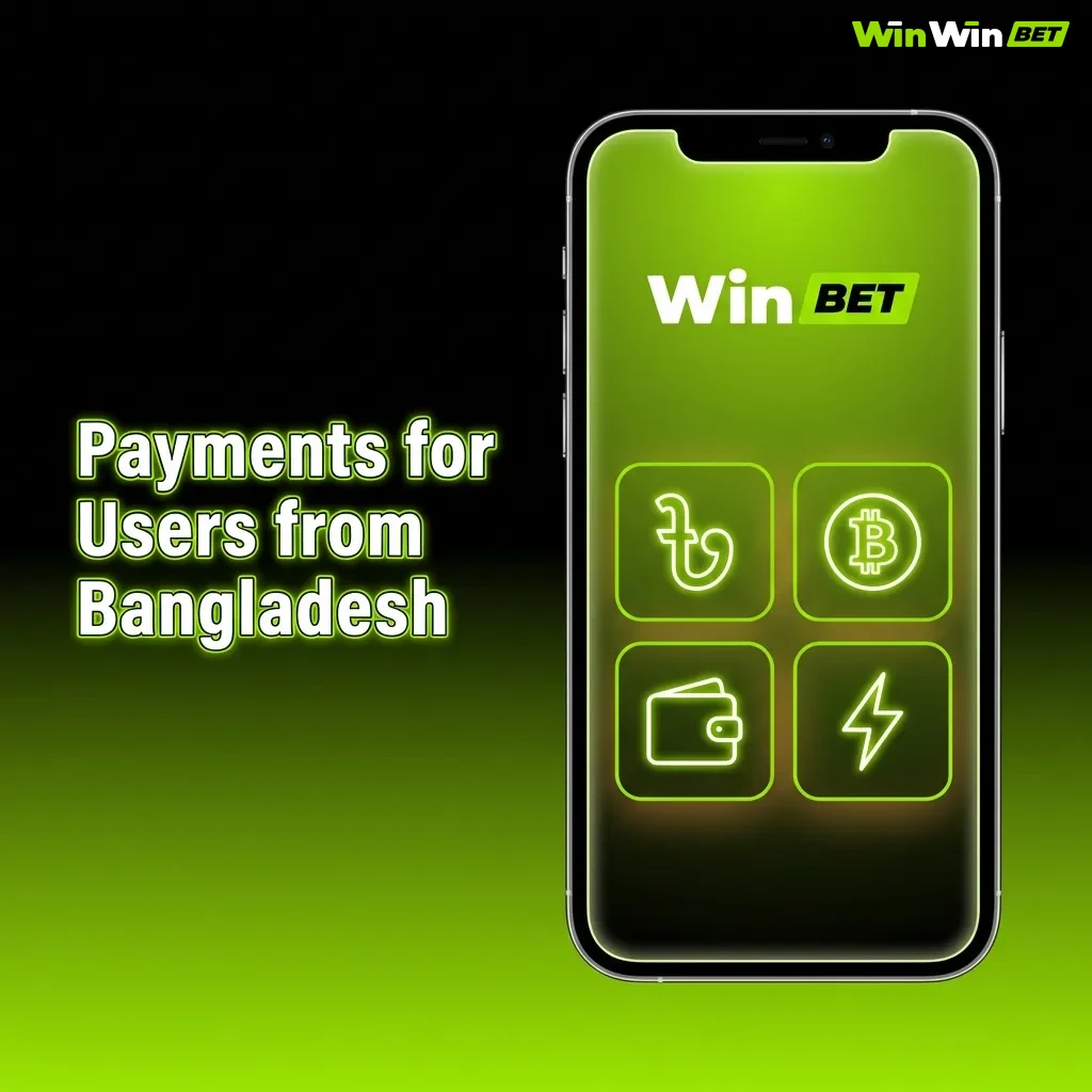 Mobile payment options for Bangladesh users including Bkash, Nagad, Rocket, cryptocurrency, and card methods