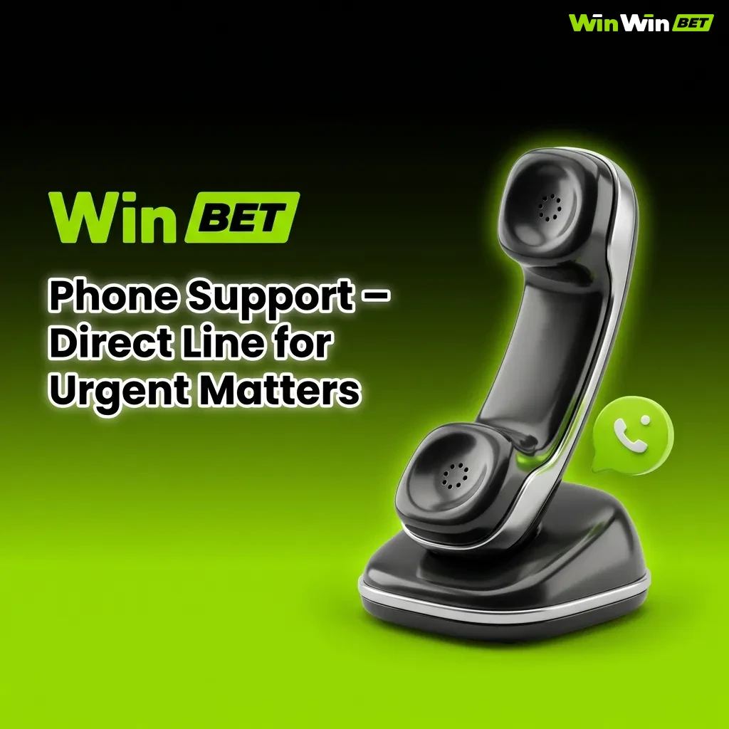 24/7 phone support hotline for urgent WinWin account issues like lockouts, payments, and withdrawals with live agents