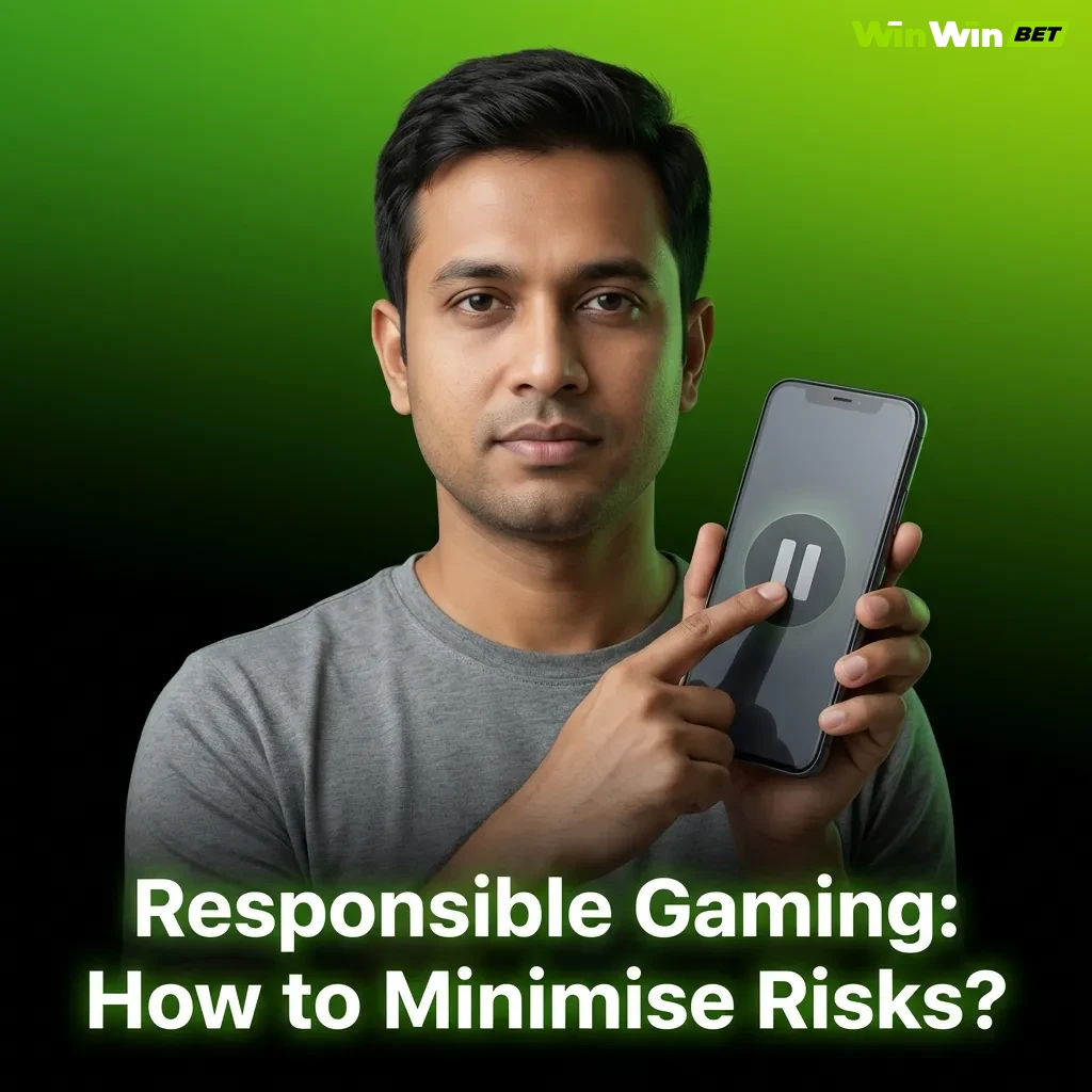 Person setting budget limits on casino app to practice responsible gaming and minimize gambling risks