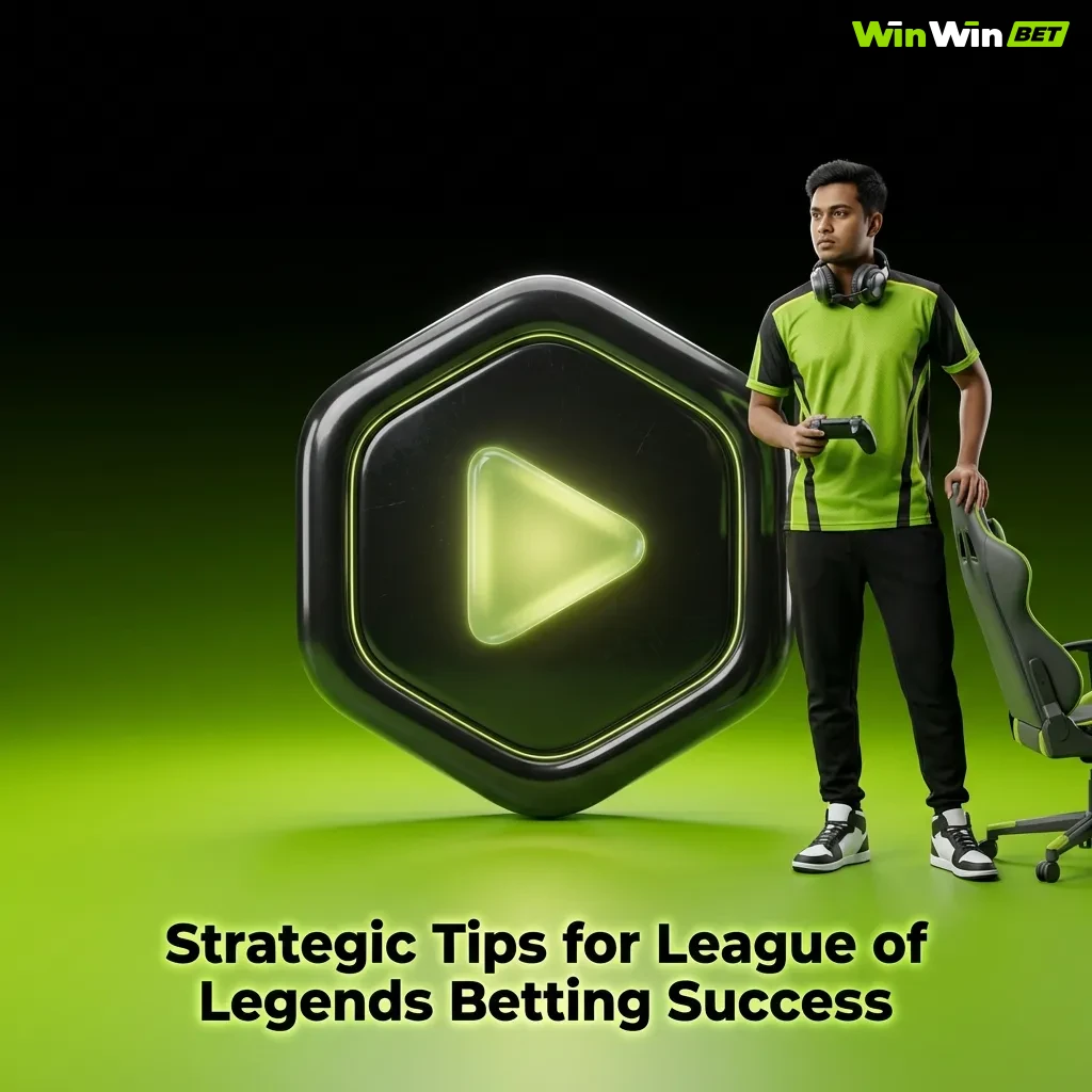 League of Legends betting strategy guide showing analysis tips including team form, meta shifts, and bankroll management