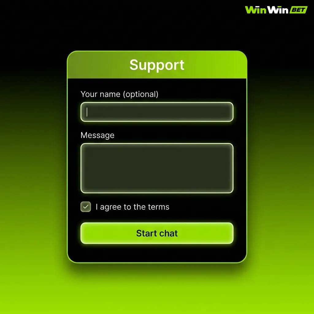 Customer support contact methods including live chat, email, phone, Facebook, and Telegram for desktop users
