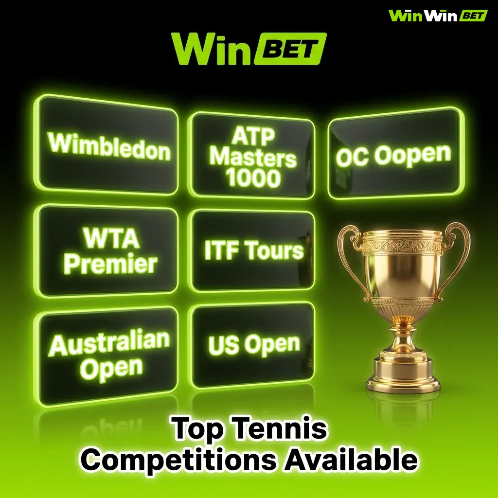 Tennis player mid-serve at Grand Slam tournament with crowd in background