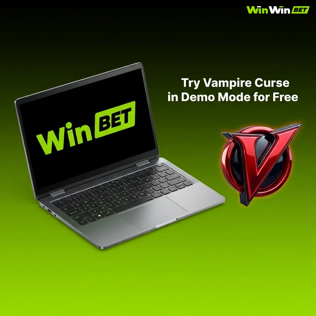 Players testing Vampire Curse slot game in demo mode with virtual credits on screen