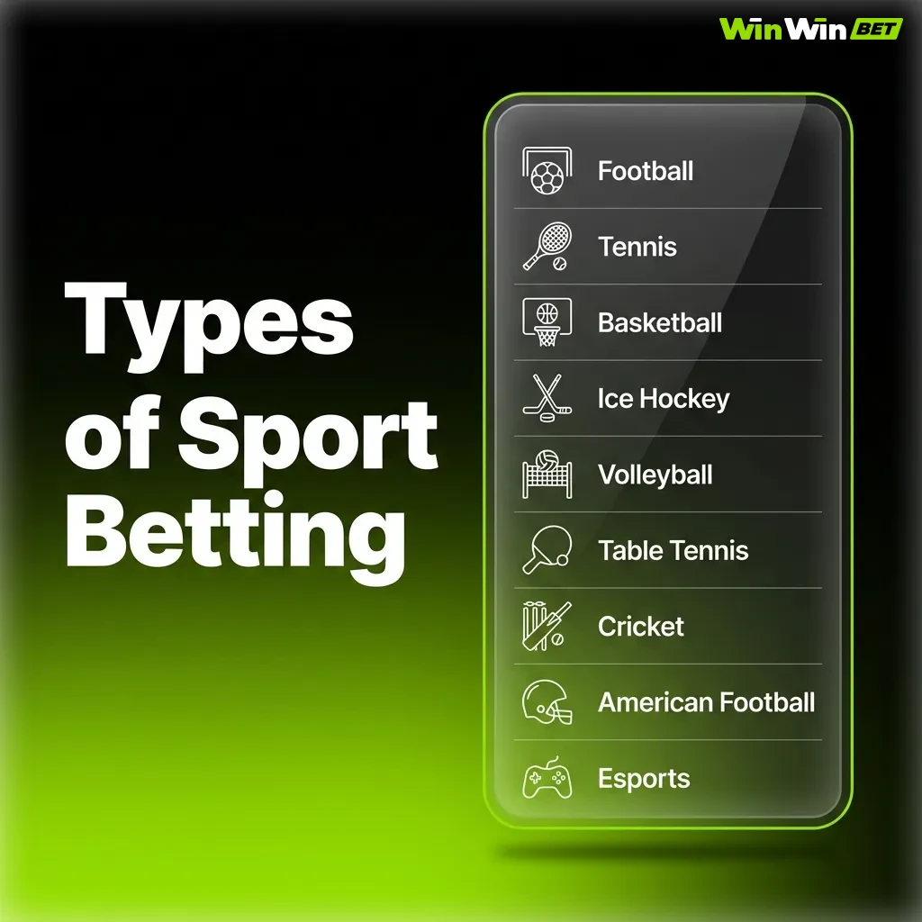 Sports betting options including cricket, football, kabaddi, tennis, and basketball with various betting markets displayed