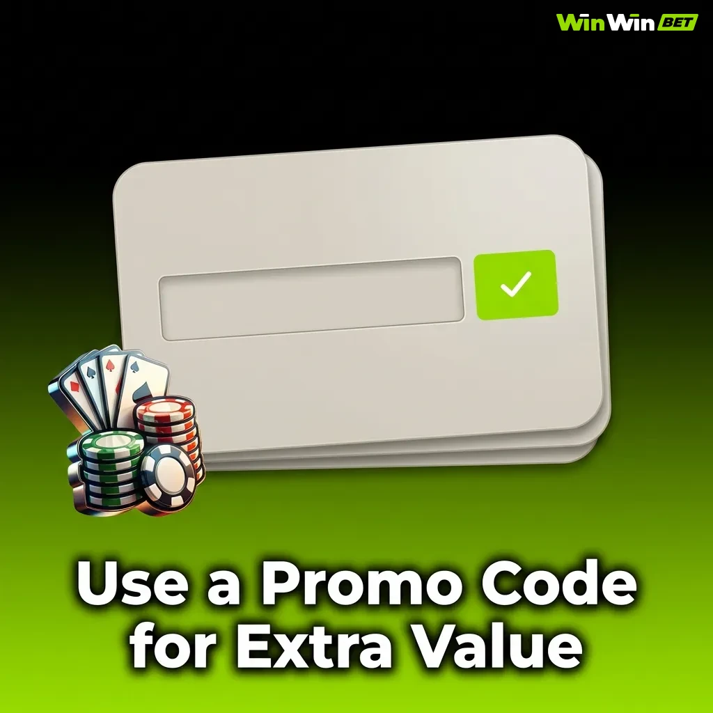 Players entering promo code WINBD200 to unlock boosted welcome bonus and extra free spins on registration