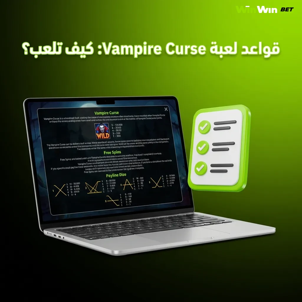 مكافأة ترحيب كازينو WinWin: 200% إيداع + 150 لفة مجانية للاعبين المصريين في Vampire Curse