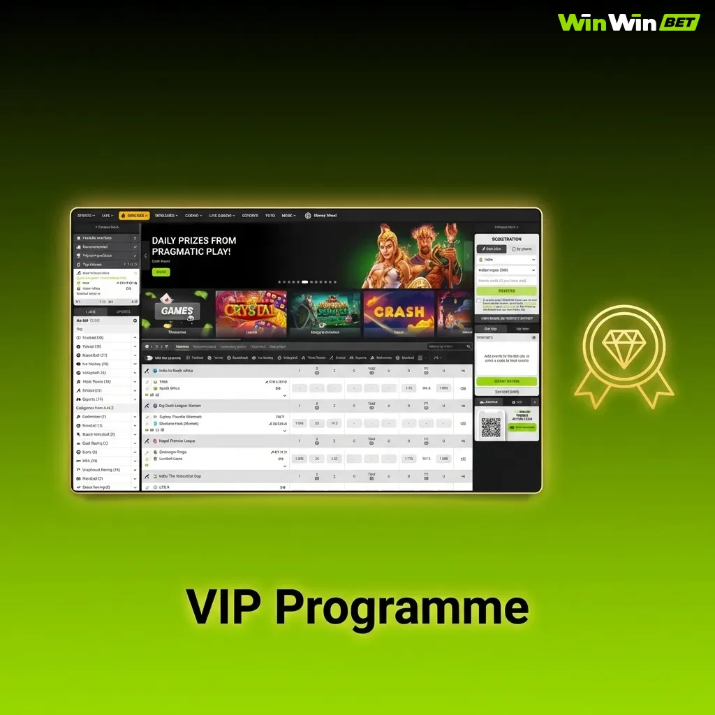 Tiered VIP loyalty programme showing Bronze, Silver, Gold, and Platinum levels with exclusive rewards for regular players