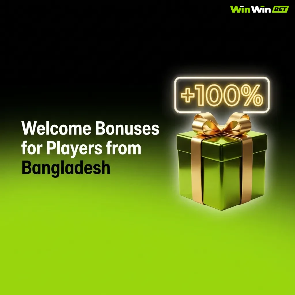 Bangladesh players receiving welcome bonuses for sports betting and casino with deposit match and free spins offers