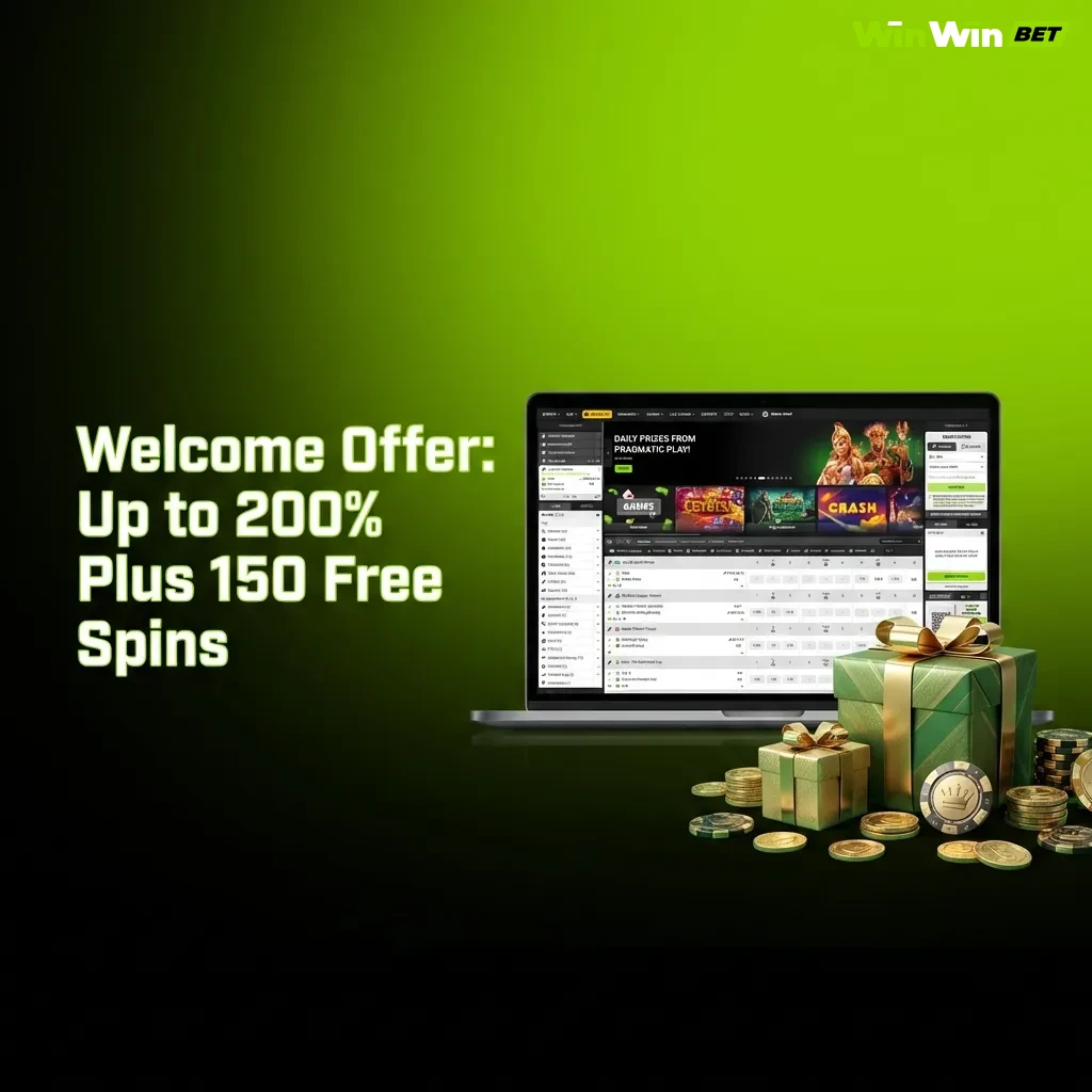 Bangladesh casino welcome bonus: 200% match plus 150 free spins on first deposit of ৳1,000 or more for new players